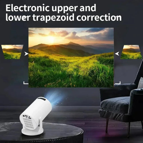 New HY300 Projector 4K Android 11 Wifi6 290ANSI Allwinner H713 BT5.0 1080P 1280*720P Cinema Outdoor Portable Projetors ﻿